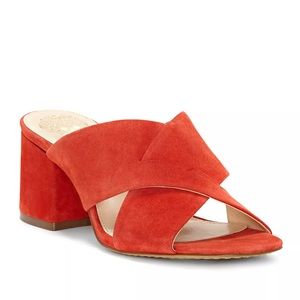 Vince Camuto Block Mules